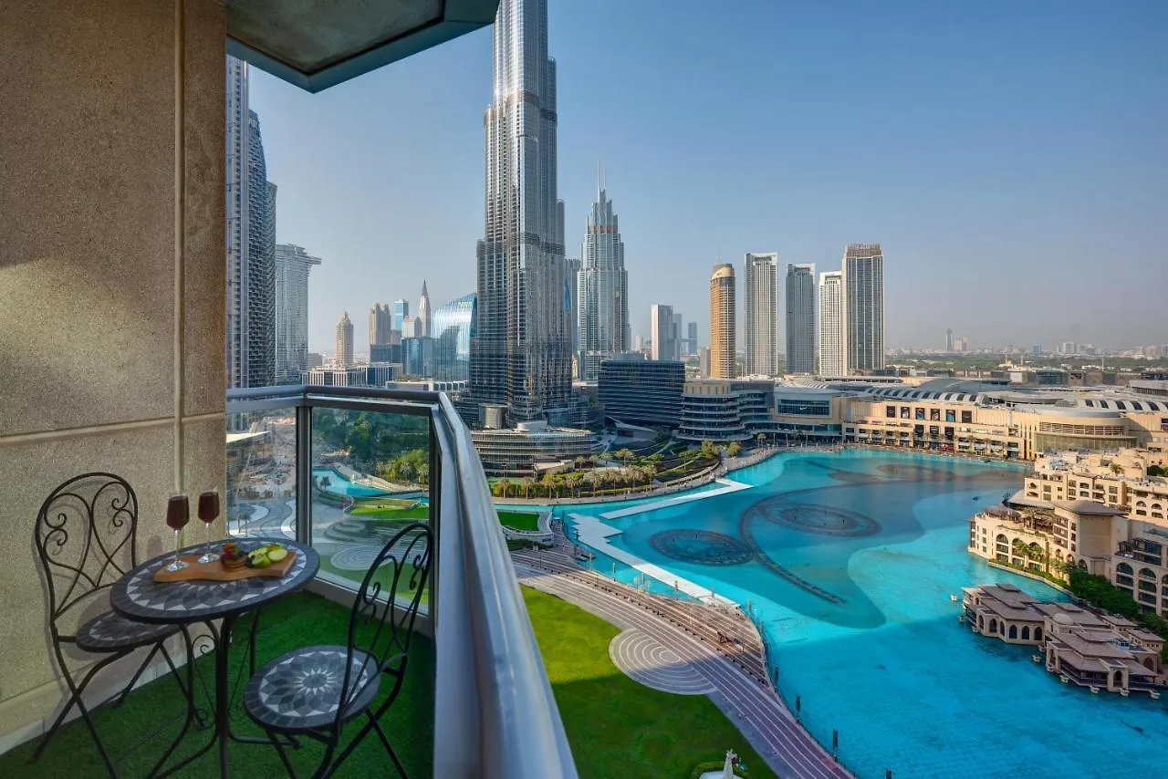 Durrani Homes - Luxe Living With Burj Khalifa And Fountain View - Third Room Without Partition ドバイ